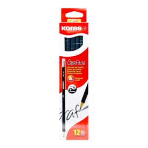 Caja de lápices grafito Korés